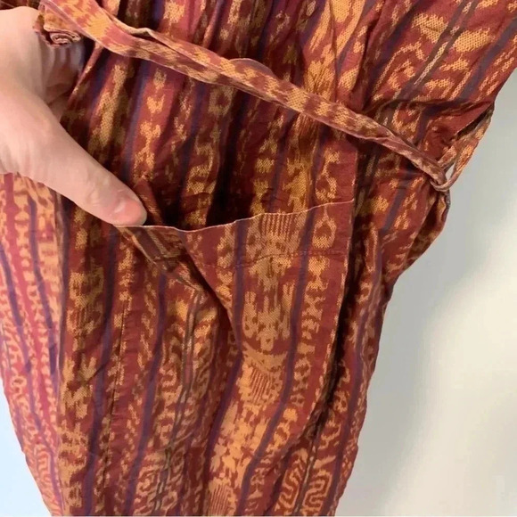 Peruvian Connection 100% pima cotton  robe with belt - Picture 3 of 7